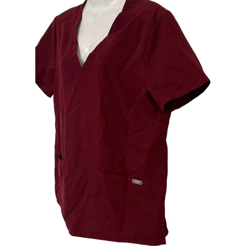 Figs Scrub Top Technical Collection Two Pocket V-… - image 2